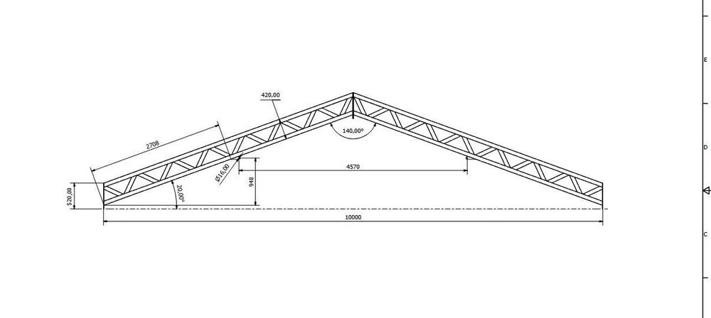 Konstrukcja kratownica wiata hala magazyn profile rury  producent