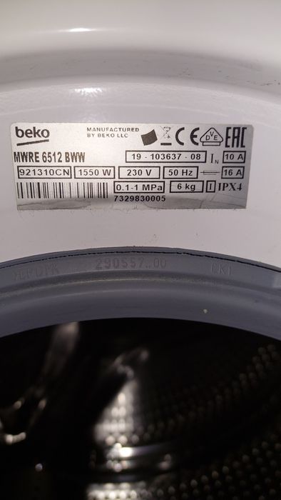 Pralka beko slim 6kg