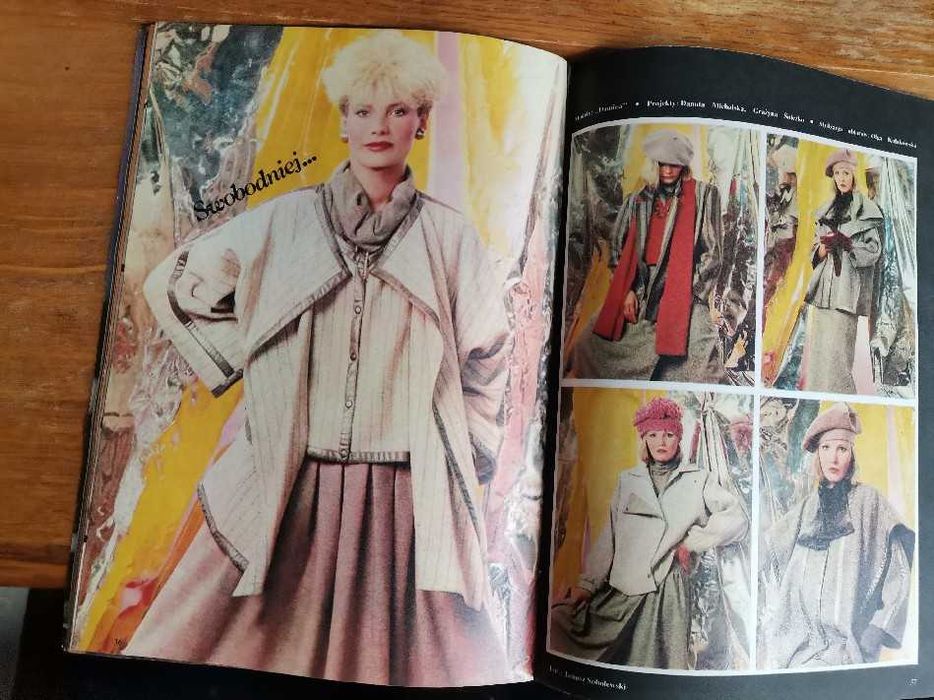 Magazyn "Moda", egzemplarz kolekcjonerski z 1985r.