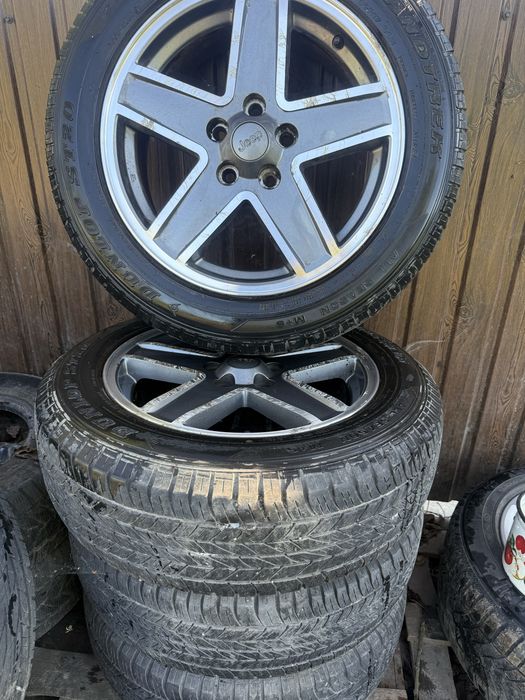 диски+шини  225/55 R17 для Jeep Patriot або Compass.