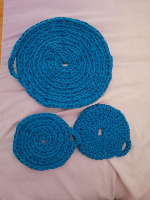 3 Descansos de panela redondo