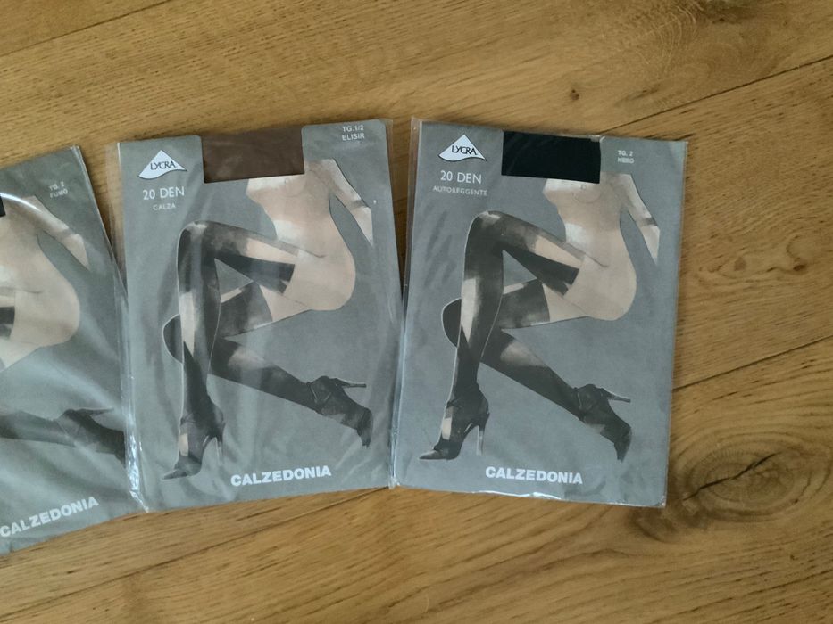 Zestaw pończoch CALZEDONIA 4 opakowania 20DEN NOWE