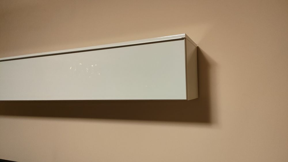 Szafka wisząca RTV biała połysk IKEA