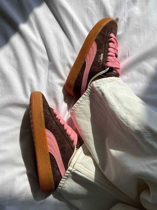 !SALE! Puma Suede XL Brown/Pink 36 37 38 39 40 41 пума суеде хл