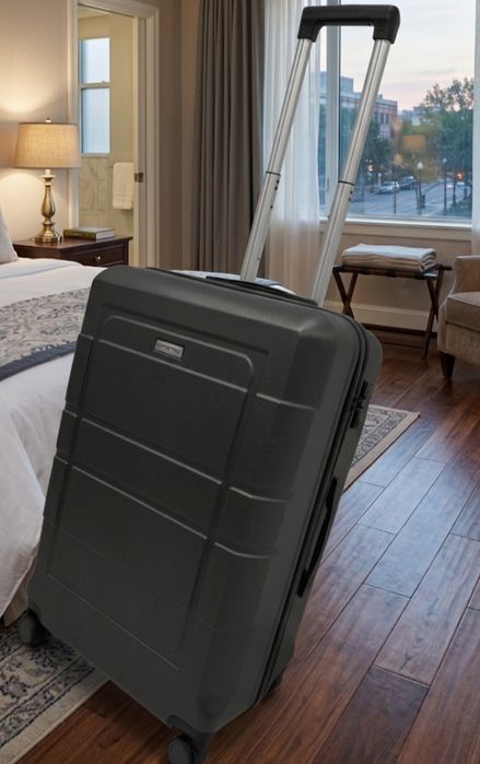 Duża Walizka 94 L XXL  Bagaż REJESTROWANY Na Kółkach Do Samolotu Ryanair I Innych Linii Lotniczych  Nowa