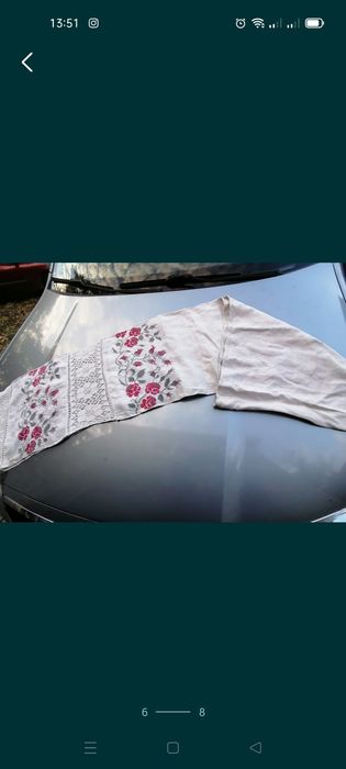 Полотно льон лен мережка рушник доріжка українська національна