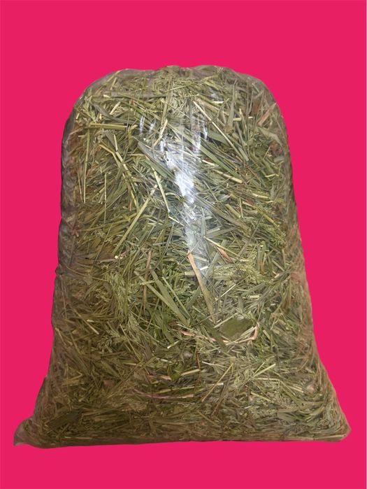 В НАЯВНОСТІ ! Сіно для гризунів сухе , зелене 800 г