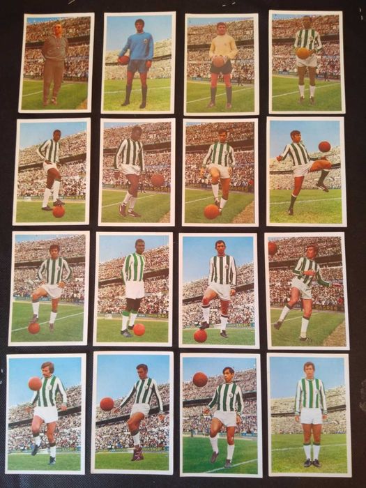 Cromos do VFC Setúbal 1971/72 Novos.