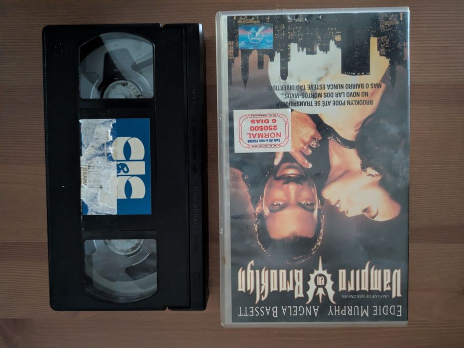 VHS " Vampiro em Brooklyn " 1995 (Opt. Estado)