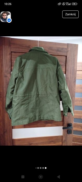 Kurtka lub gruba koszula wojskowa army utility 100% bawełna H&M M 38