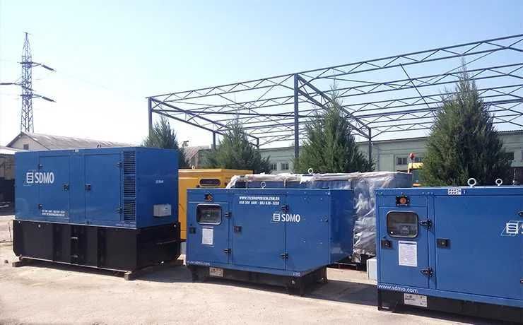 Оренда, прокат генератора від 10 до 800 кВт! AKSA, ATLAS COPCO, SDMO