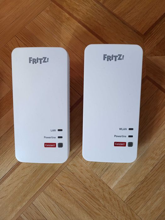 Do sieci WIFI zestaw Powerline 1240 AX 1200 Mbit/s 2x Avm Fritz Lan WIFI6