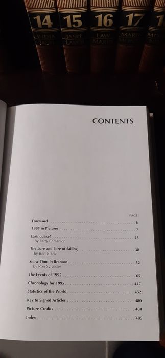 Funk & Wagnalls New Encyclopedia + Desk Dictionary + Yearbooks