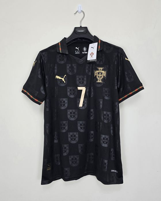 Portugal - Camisola Edição Pantera Negra Ano 2025 - Ronaldo #7 | Nova