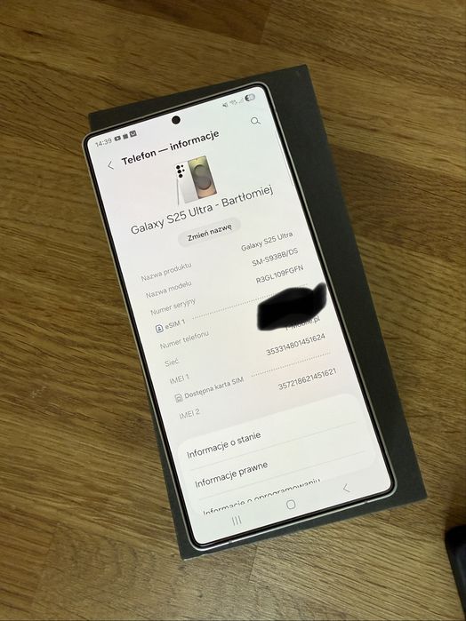 Galaxy S25 Ultra 256GB - Kraków
