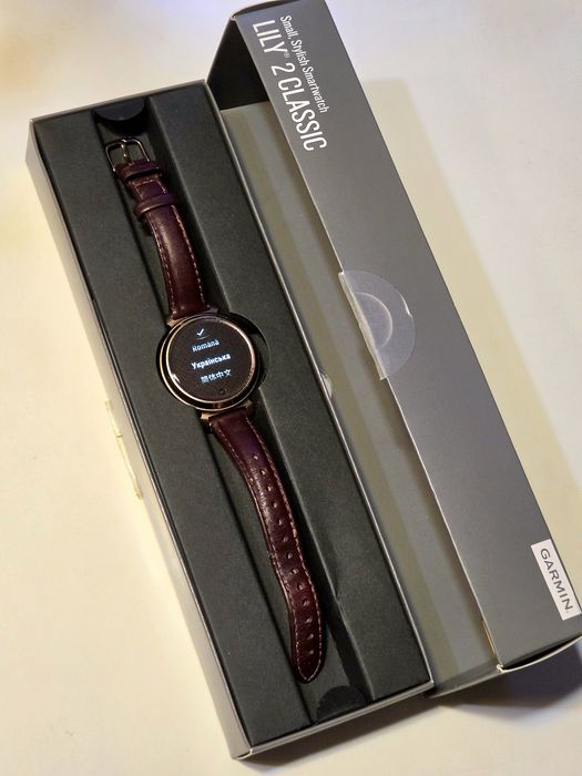 Смарт годинник Garmin Lily 2, смарт часы гармин, гармін