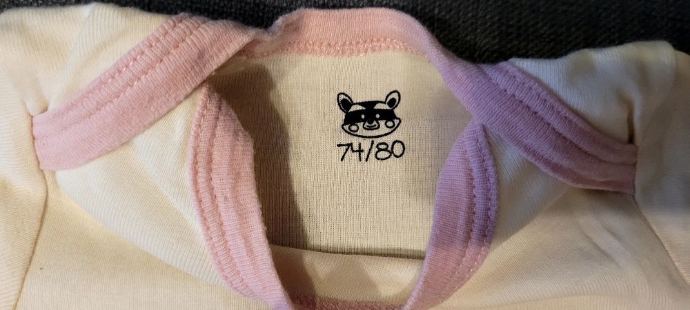 Body krótki rękaw Kuniboo rozmiar 74/80