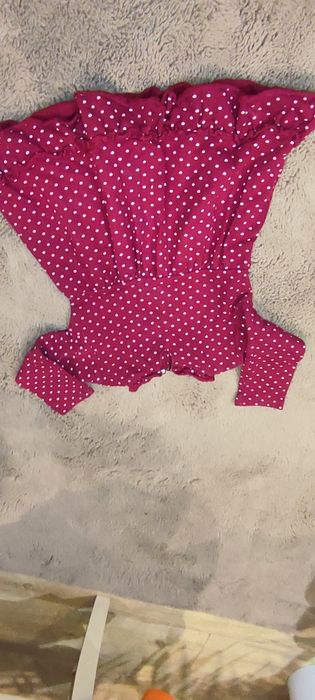 Śliczna sukieneczka rozm 80-86 wymiary na fotkach