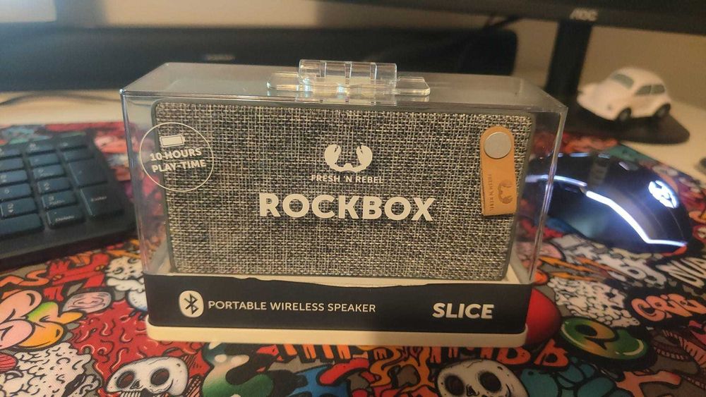 Coluna Rockbox Bluetooth