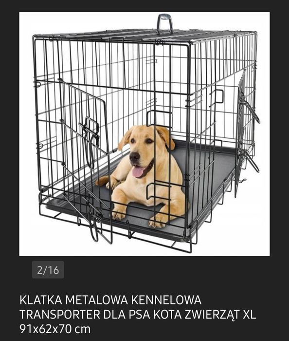 Klatka kennelowa -nowa