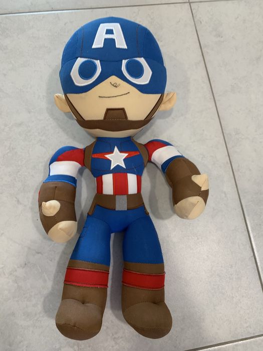 Мʼякі іграшки MARVEL  Людина -Павук  та Капітан -Америка.(ціна за 2шт.)