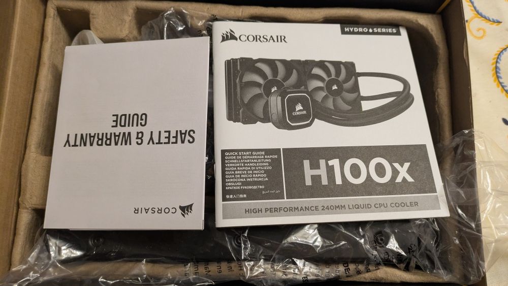 Water Cooler Corsair H100x