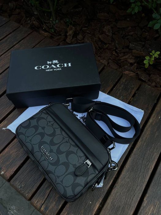 Сумка Coach Чоловічий мессенджер Коач