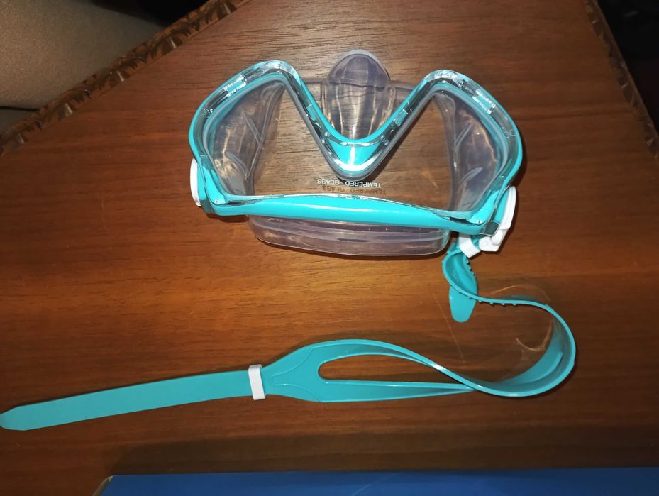 Conjunto mergulho e natação