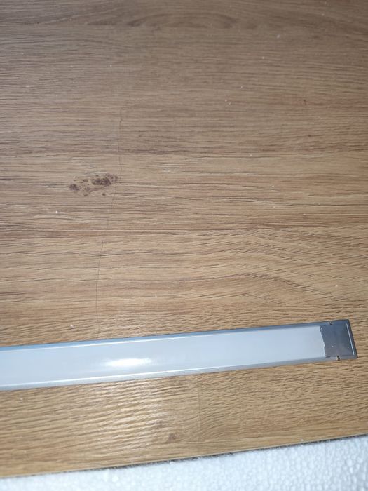 Blat 160x80 kolor dąb kamienny z panelem led