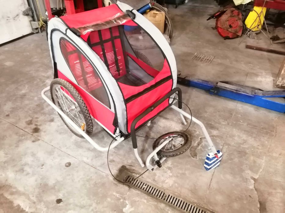 Przyczepka rowerowa riksza