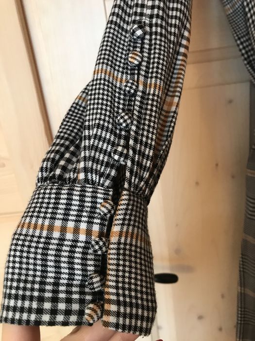 Sukienka w kratkę kratę Mohito 36/S jak nowa wiskoza