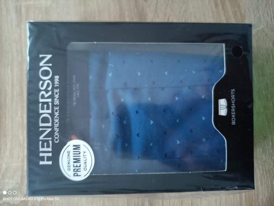 Bokserki niebieskie Henderson L