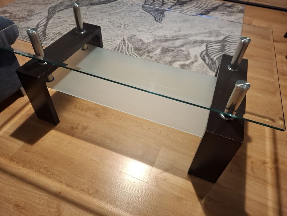 Stolik kawowy szklany