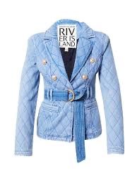 Стеганый джинсовый пиджак River Island( UK)
