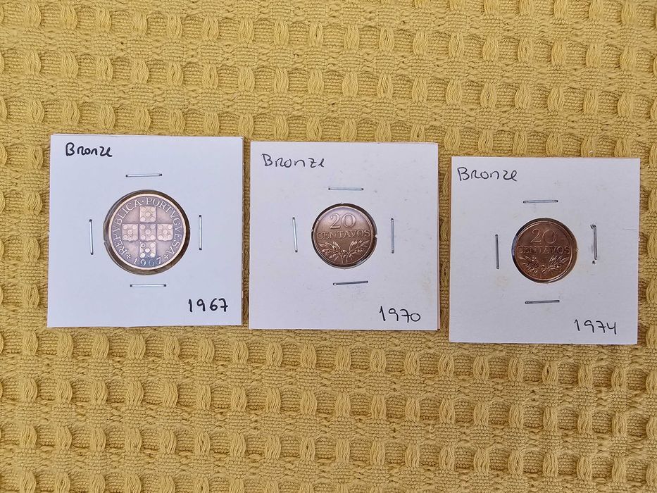 Lote de 46 moedas da República