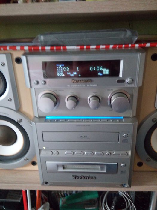 Technics Mini Wieżę Panasonic SA-PM30 MD Mega Unikat