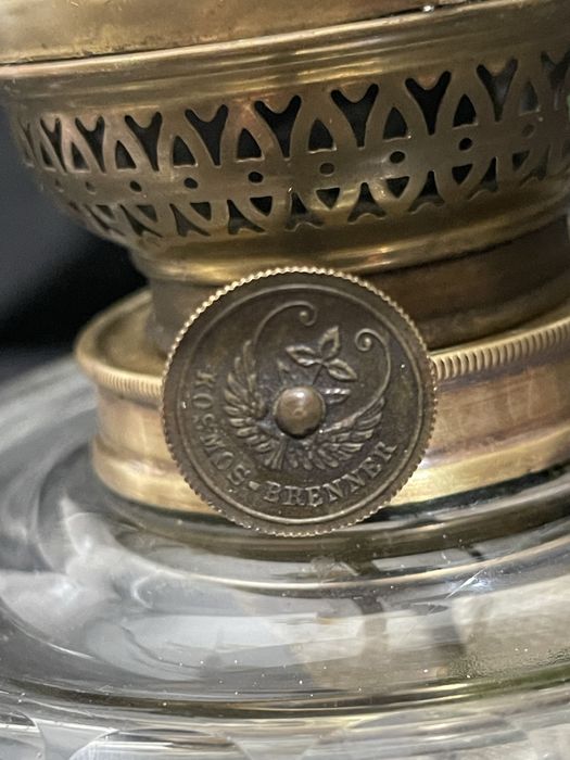 Керосиновая лампа антикварная