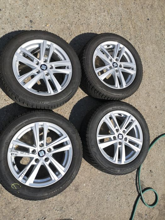 Felgi aluminiowe 5x112 16x6,5j et46 Seat Vw Skoda itp