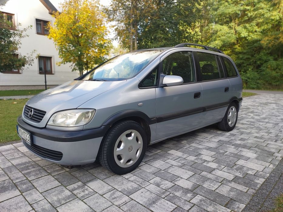 Opel Zafira 1.6 Benz.+ GAZ 7 Osobowa Stan b. dobry