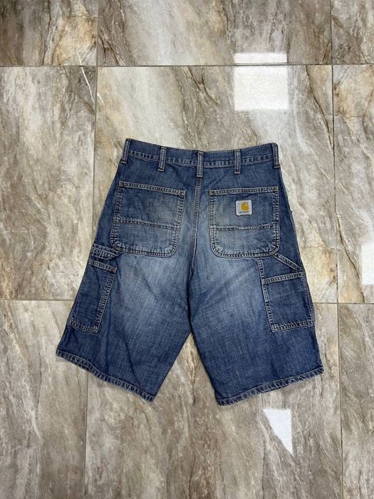 Вінтажні шорти Carhartt джинсові vintage carpenter shorts single knee bermuda шорты кархарт sk8 rap