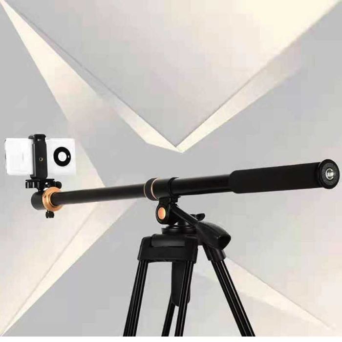 Телескопічна горизонтальна штанга Q77 на штатив для виносу камери 77см