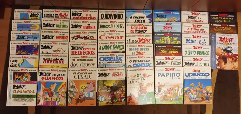 (BD Álbuns) Asterix - Coleção Completa + Extras