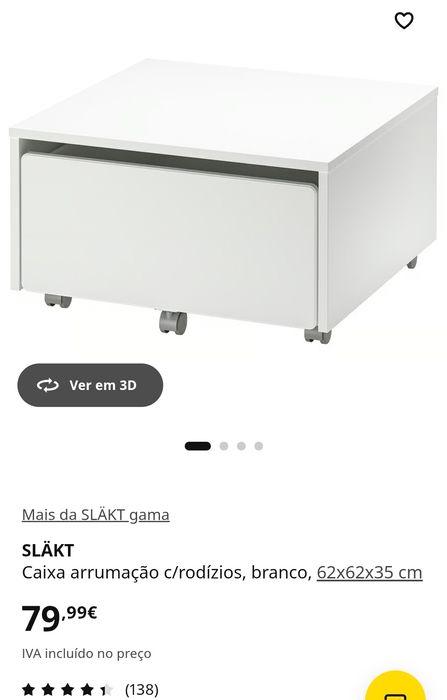 2 Gavetas SLÄKT Ikea