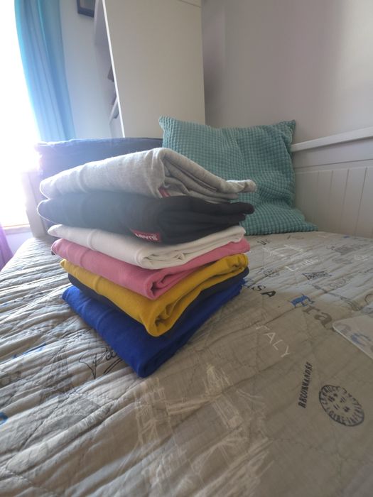 8 tshirts levi's housemark como novas