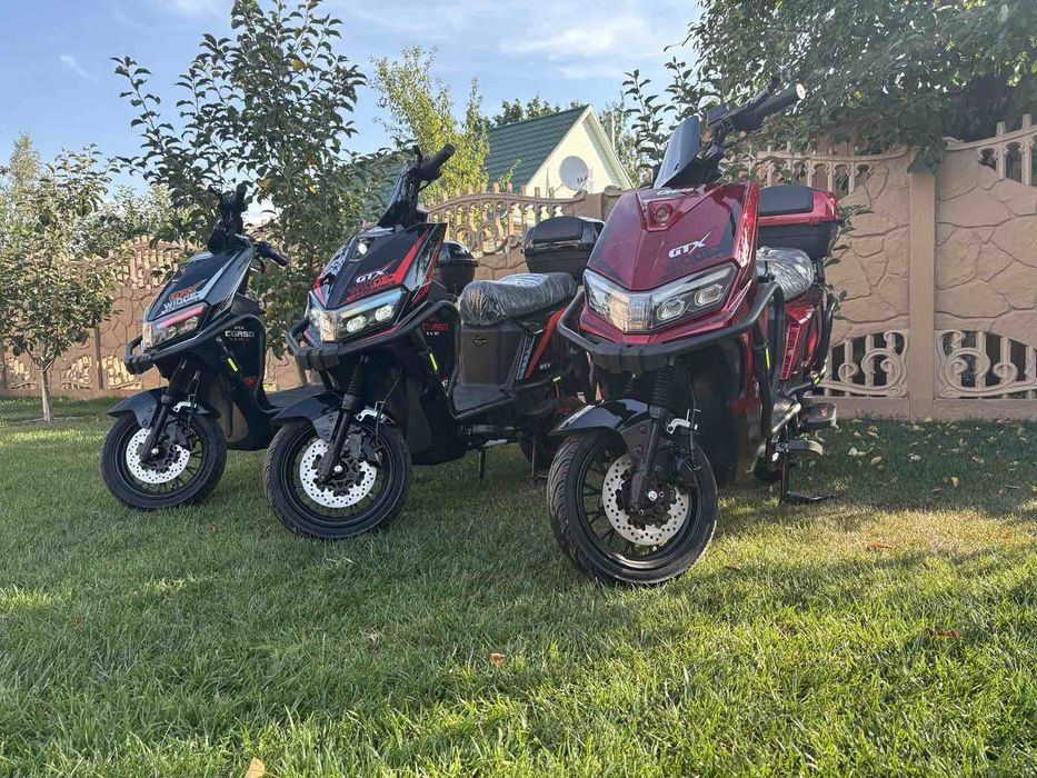 Електроскутер Corso Widget 2500W 72V/32Ah ЛІТІЙ-ЗАЛІЗО-ФОСФАТНА  БАТАР