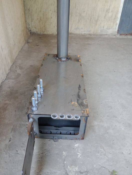 Печь буржуйка напольная