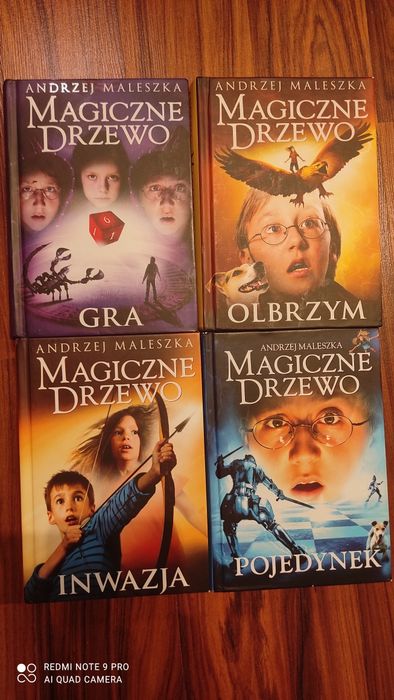 Książki z serii Magiczne Drzewo