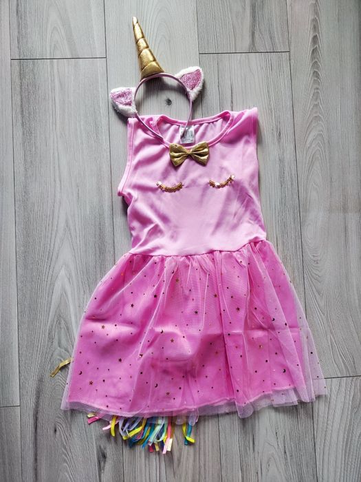 Strój karnawałowy JEDNOROŻEC rozm.122