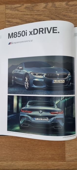 2018 Prospekt BMW serii 8 840d xDrive M850 xDrive