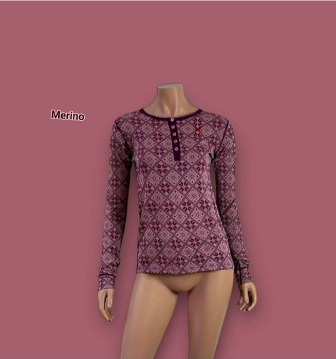 Kari Traa termiczny longsleeve trekkingowy damski